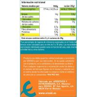 Patatas fritas lisas EROSKI BASIC, bolsa 170 g