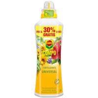 Fertilizante líquido universal COMPO, botella 1 litros +30% gratis