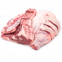 1/4 de cordero lechal al vacío EROSKI, bandeja al peso aprox. 1.6 kg