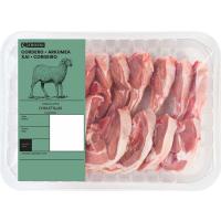 Chuletillas de cordero lechal EROSKI, bandeja al peso aprox. 500 g