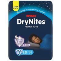 DRYNITES gaueko pants pixoihalak, mutila 30-48 kg, 8-13 urte, paketea 13 ale