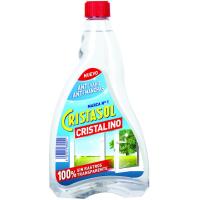 Limpia cristales cristalino CRISTASOL, recambio 750 ml