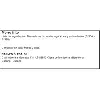 Morrito frito de cerdo OLESA, bandeja 200 g