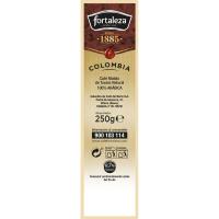 FORTALEZA G. ORÍGENES Kolonbiako kafe ehoa, kutxa 250 g
