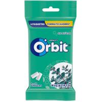 Chicle de eucalipto en gragea ORBIT, pack 4x14 g