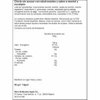 Chicle de eucalipto en gragea ORBIT, pack 4x14 g