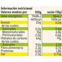 Galleta salada mini cocktail EROSKI, bote 350 g
