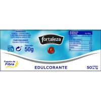 Edulcorante con fibra FORTALEZA, caja 50 sobres