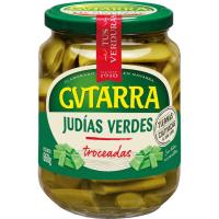 Judía verde en trozos GUTARRA, frasco 350 g 