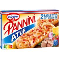 Panninis de atún DR. OETKER, pack 2x125 g