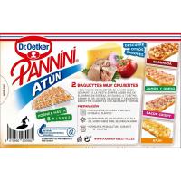 Panninis de atún DR. OETKER, pack 2x125 g