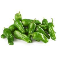 Pimiento dulce tipo Padrón EROSKI, bandeja 200 g