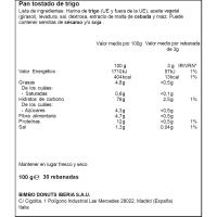 Mini tostas redondas ORTIZ, caja 100 g