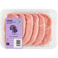 Filete de pechuga de pavo EROSKI, bandeja al peso aprox. 550 g