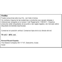 Vodka de mandarina ABSOLUT, botella 70 cl