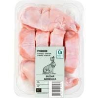 Conejo para guisar y barbacoa EROSKI, bandeja aprox. 880 g