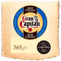 GRAN CAPITÁN gazta erdiondua, zatia 365 g