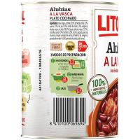 Alubias a la vasca LITORAL, lata 430 g