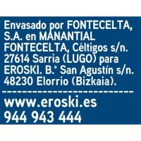 EROSKI ur minerala, botilatxoa sport tapoiarekin 33 cl