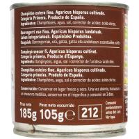 Champiñon entero EROSKI, pack 3x105 g