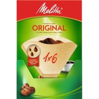 Filtro de café 1x6 MELITTA, caja 40 uds