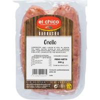 Chorizo criollo EL CHICO, 3 uds., bandeja 300 g