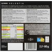 Foie Entier Micuit EROSKI SELEQTIA, blister 80 g