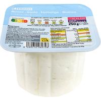 Queso fresco tradicional EROSKI, tarrina 250 g