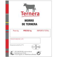 Morros de ternera en trozos, bandeja aprox. 600 g
