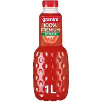 GRANINI Premium tomate-zukua % 100 fruta, botila 1 litro