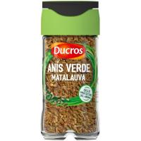 Anís verde para sazonar DUCROS, frasco 37 g Anís verde para sazonar DUCROS, frasco 37 g