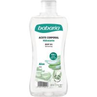 Aceite corporal de aloe vera BABARIA, bote 400 ml