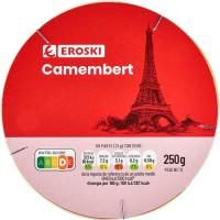 EROSKI Camembert gazta, kutxa 250 g