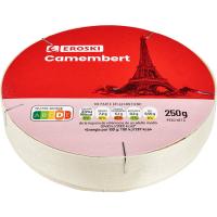 EROSKI Camembert gazta, kutxa 250 g