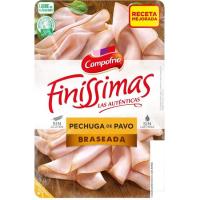 Pechuga de pavo braseada CAMPOFRÍO Finíssimas, bandeja 110 g