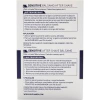 NIVEA FOR MEN SENSITIVE after shave baltsamoa, flaskoa 100 ml