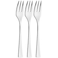 Tenedor Lunch Cuarzo, inox 18/10 JAY, 3 uds