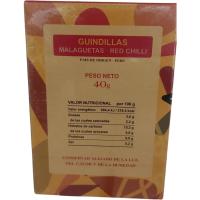 Guindilla, caja 40 g
