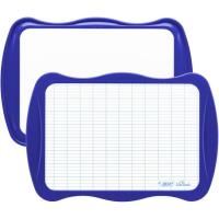 Pizarra de doble cara, colores surtidos ¿Cuál te llegará? Velleda BIC, 21 x 31 cm