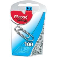 Clips de acero de 25mm MAPED, caja 100uds