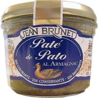 Paté de pato J. BRUNET, tarro 180 g Paté de pato J. BRUNET, tarro 180 g