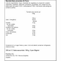Banderillas picantes en vinagre EL FARO, frasco 150 g