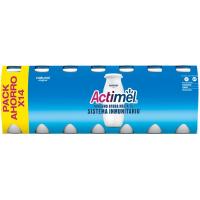 Actimel para beber natural DANONE, pack 14x100 ml