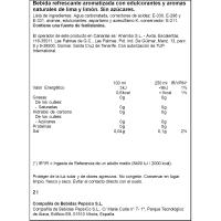 Refresco de lima limón SEVEN UP ZERO, botella 2 litros