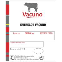 Entrecot de vacuno trozo precortado, bandeja aprox. 1.14 kg