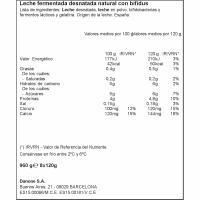 DANONE ACTIVIA % 0 jogurt naturala, 8x120 g