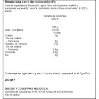 Mermelada de melocotón HELIOS Diet, frasco 280 g 