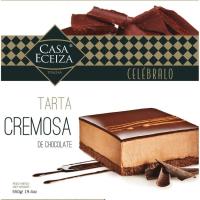 Tarta cremosa de chocolate CASA ECEIZA, caja 550 g