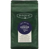 Café molido espresso descafeinado BAQUÉ, doypack 250 g Café molido espresso descafeinado BAQUÉ, doypack 250 g