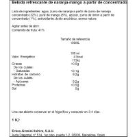 GRANINI laranja-mango nektarra, botila 1 litro